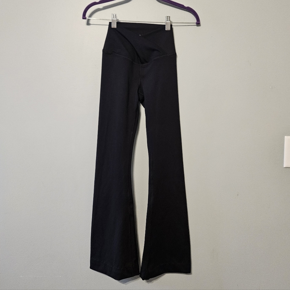 Yogalicious Black Boot Cut Flare Pants - Picture 3 of 6